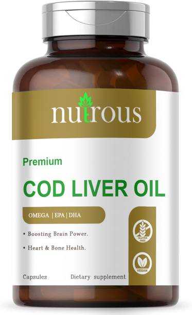 Nutrous Cod Liver Oil Softgel Capsules (H144)