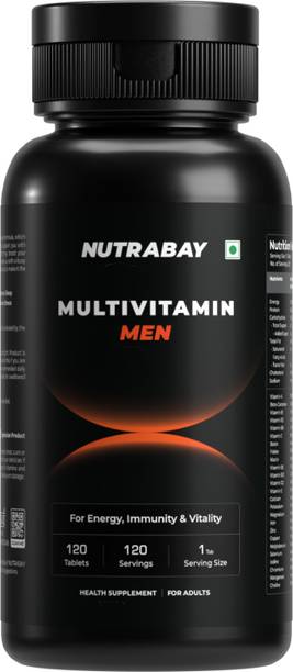 Nutrabay Pro Active Multivitamin for Men, Enhances Energy, Stamina & Immunity
