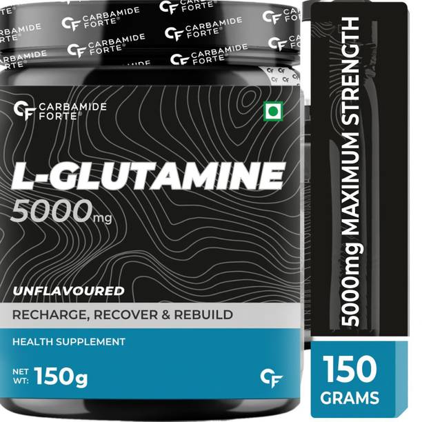 CARBAMIDE FORTE L-Glutamine Supplement 5000mg for Post Workout Recovery | L Glutamine Powder