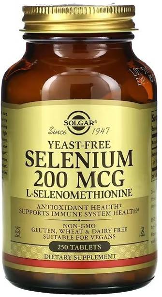 Solgar Selenium, Yeast-Free, 200 mcg, 250 Tablets