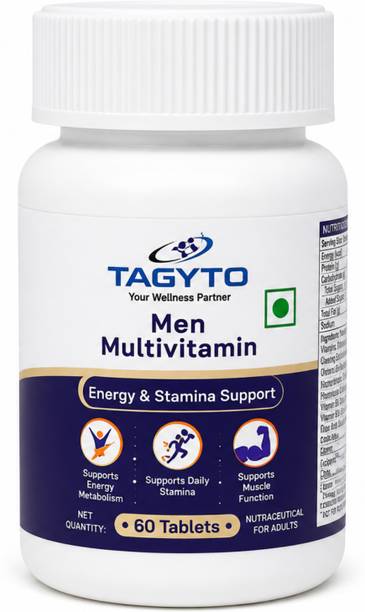 TAGYTO Men's Multivitamin Tablets with Vitamins & Minerals for Daily Wellness