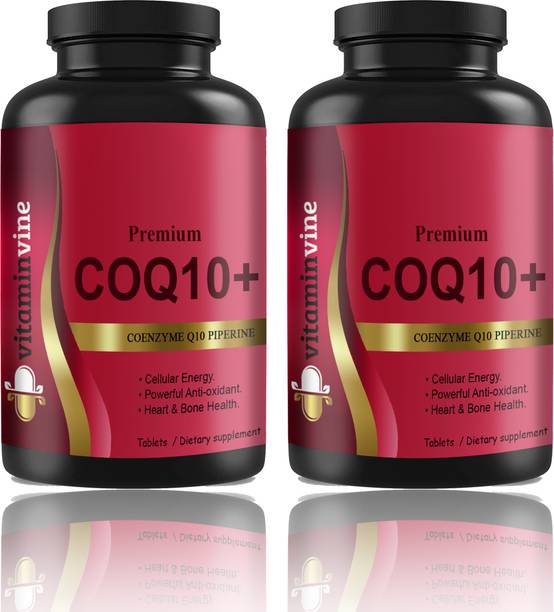 Vitaminvine 120mg Coenzyme Q10 Tablets with Piperine (S239)