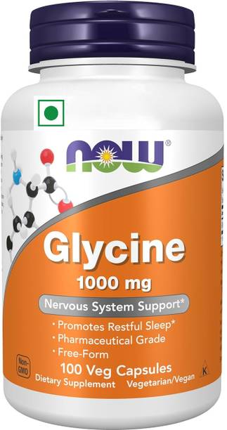 Now Foods Glycine 1000 mg Veg Capsules.