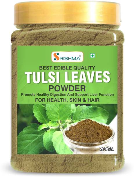 Srishma Tulsi Leaves Powder | For Health, Skin & Hair | No Added Preservative