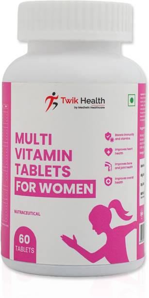 Twik Health by Mediwin Healthcare Multivitamin tablets for women