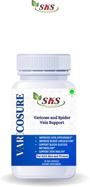 SKS BIOTECH sks varicosure for varicose and spider vein support for both men and women