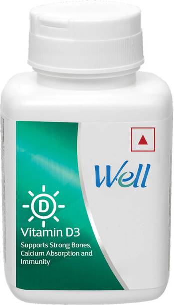Well Vitamin D3 (Provides essential support for bones and teeth)