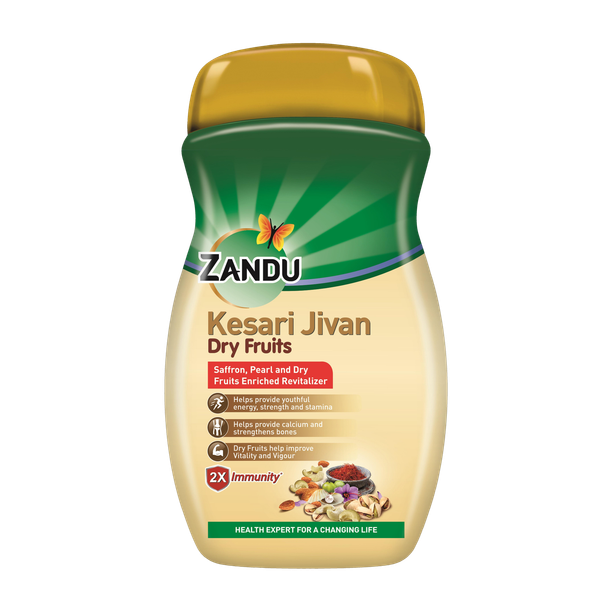 ZANDU Kesari Jivan Dry Fruits | Chyawanprash enriched with Chyawanprash |
