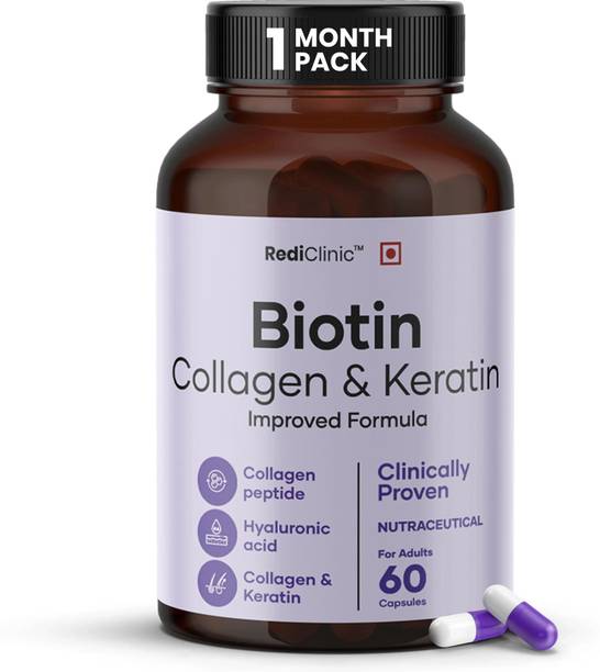 RediClinic Biotin Capsules | Hair Growth and Anti-Hair Fall Capsules