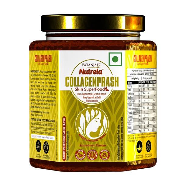 NUTRELA Collagen Prash for Glowing Skin | Plant Based Anti-Aging Skin Superfood