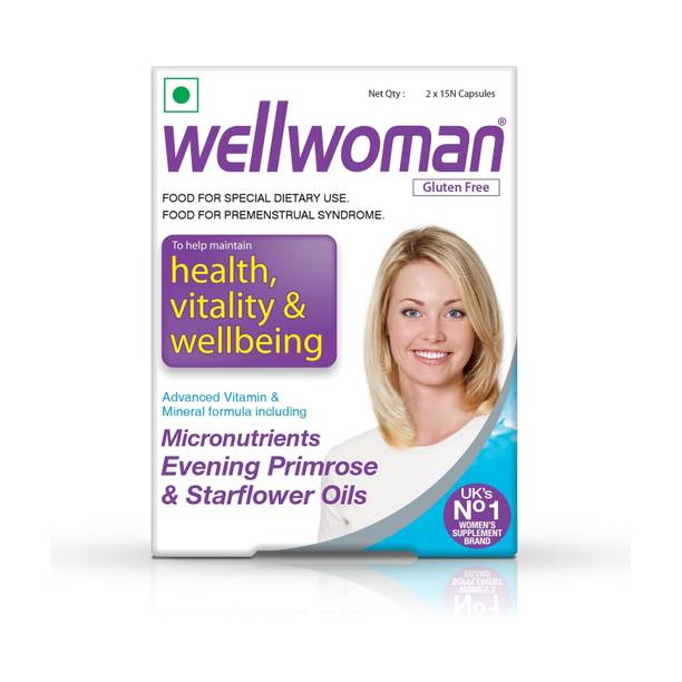 Wellwoman Health Supplements (Micronutrients, Evening Primrose Oil and Starflower Oil)