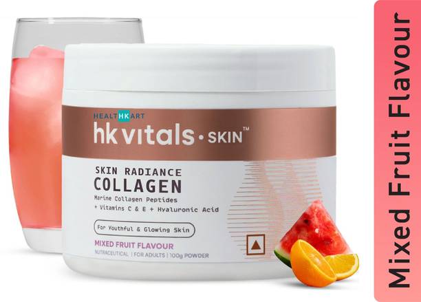 HEALTHKART HK Vitals Skin Radiance Collagen Supplement with Biotin, Mixed Fruit