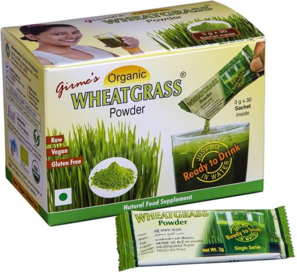 Girme's Wheatgrass Powder - 3gx30 Sachet Pack