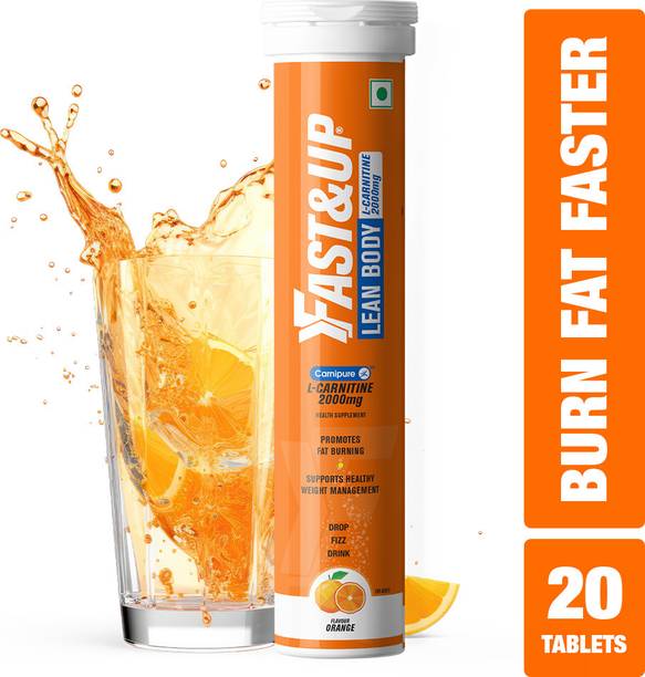 FAST&UP L-Carnitine Lean Body - 2000 mg Carnipure TM, Helps Convert Fat into Energy