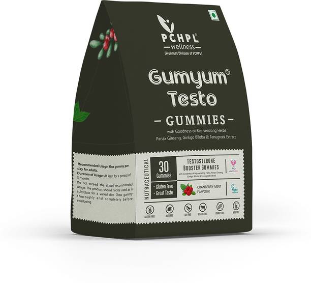 Gumyum Testo gummies Testosterone Booster Gummies Enhance Performance & Stamina