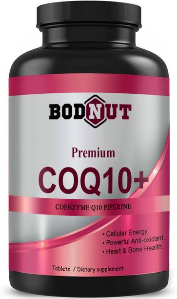 Bodnut 120mg Coenzyme Q10 Tablets with Piperine (H51)