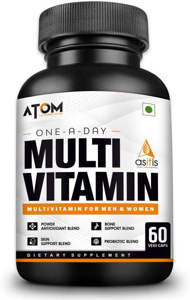 AS-IT-IS Nutrition ATOM Multivitamin for Men & Women - 60 capsules
