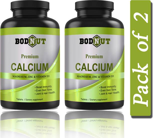 Bodnut Calcium, Magnesium, Zinc, D3 & B12 Tablets (H189)