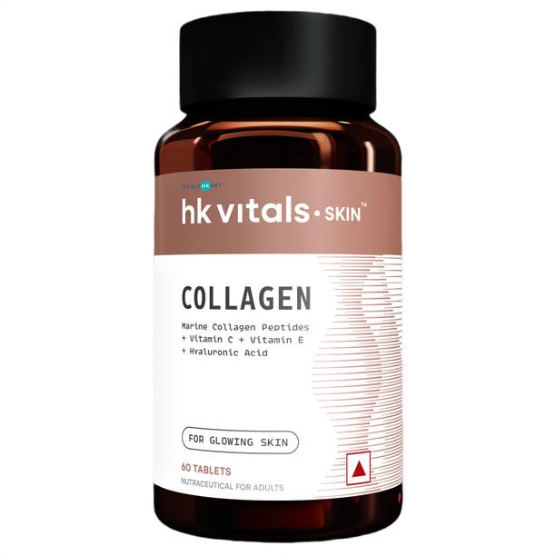 HEALTHKART hk vitals Collagen Tablets | 3000mg | For Skin Glow