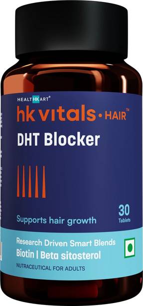HEALTHKART HK Vitals DHT Blocker with Biotin, Helps Reduce Hair Fall, 30 No