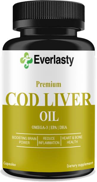 Everlasty Cod Liver Oil Softgel Capsules (G144)