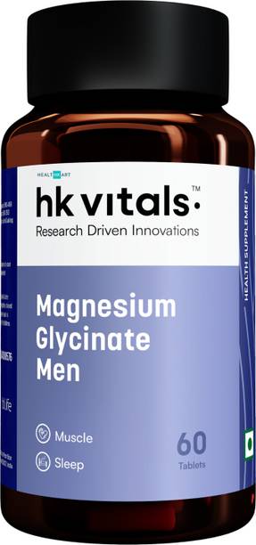 HEALTHKART hk vitals Magnesium Glycinate(1682mg) for Better Sleep Quality & Muscle Recovery