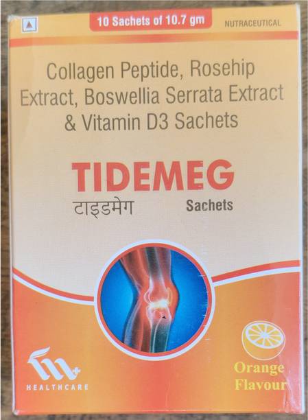 KUMARS W B TIDEMEG Collagen Peptide, Rosehip Extract, Boswellia Serrata Sachets