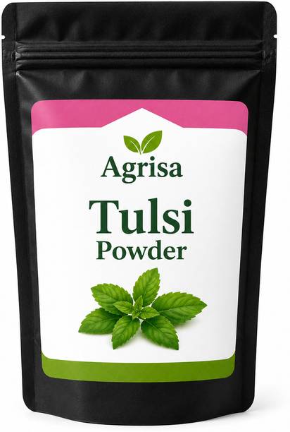 Agrisa Pure Organic Tulsi Powder (Holy Basil) | Immunity Support | 200 g