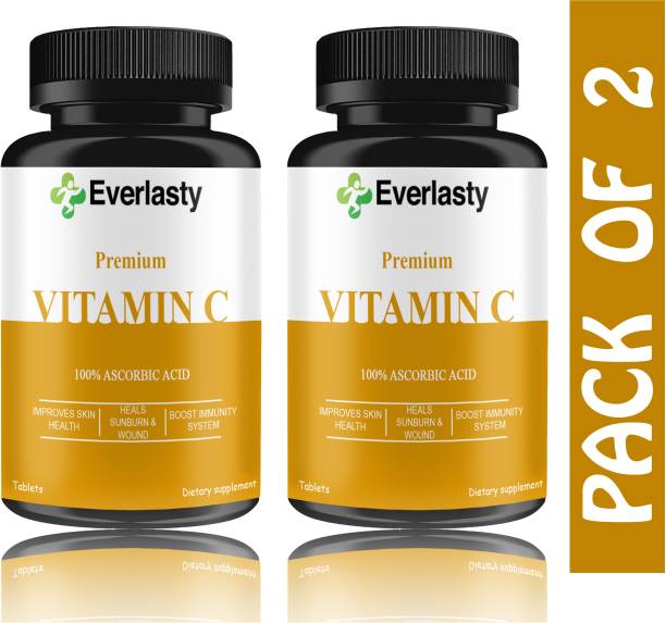 Everlasty 100% Vitamin C Tablets for Glowing Skin (D226)
