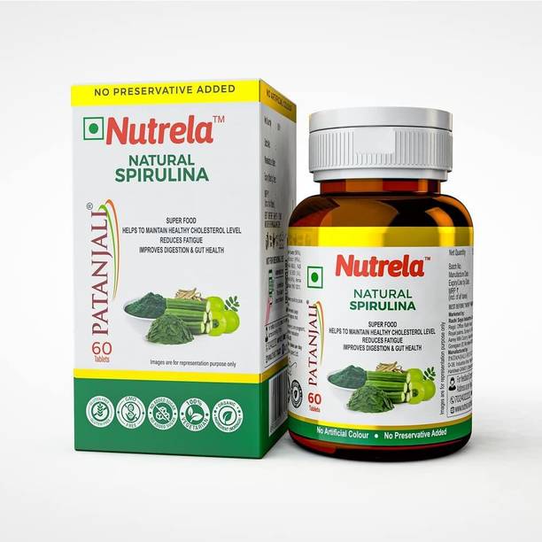 NUTRELA Natural Spirulina Tablets By
