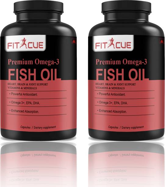 Fitcue Fish Oil (Triple Strength) With 1000Mg Omega 3 (K242)