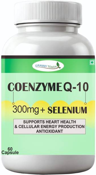 GRANNYTOUCH Coenzyme Q10 with Selenium Capsules | 300 mg | 30 Capsules