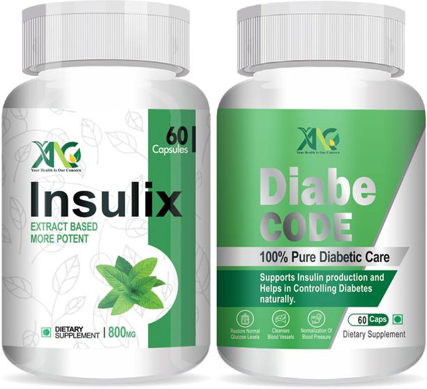 ANC Insulix & DiabeCode Support Endocrine Health & Diabetes Control | Blood Sugar