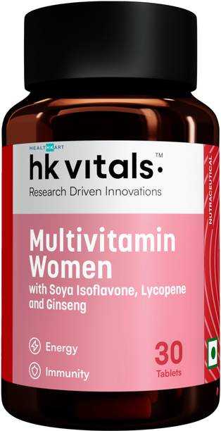 HEALTHKART HK Vitals Multivitamin Women, Boosts Energy, Stamina & Skin Health