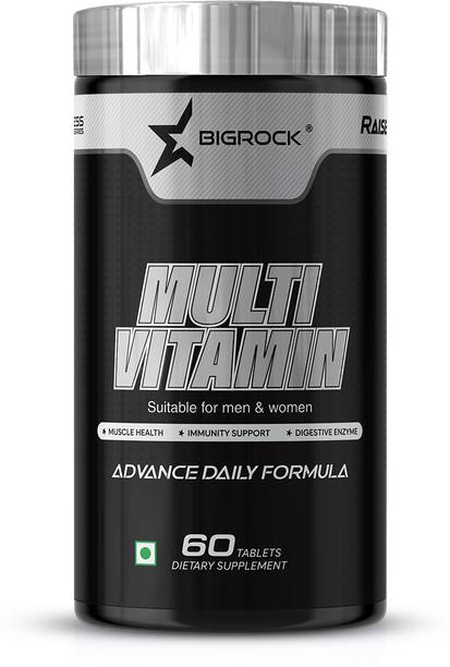 BIG ROCK NUTRITION Multivitamin Complete Daily Vitamins for Immune Support and Energy Boost