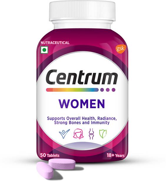 Centrum Women|Supports Overall Health (Veg) |World's No.1 Multivitamin