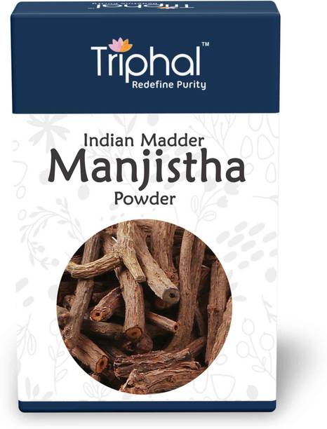 Triphal Manjistha Powder - Manjith Churn - Indian Madder Powder | 100% Natural