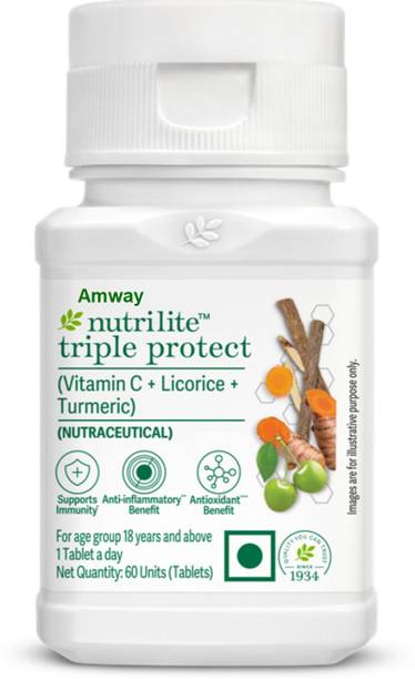 Amway Nutrilite Triple Protect Vitamin C Licorice Turmeric |