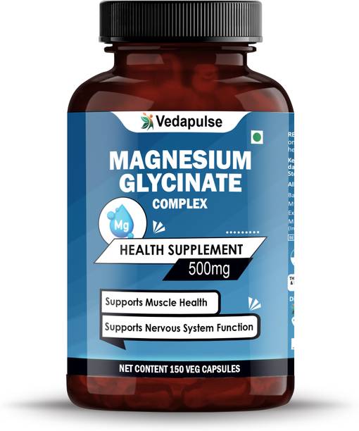 Vedapulse Magnesium Glycinate Complex with Malate, Taurate,