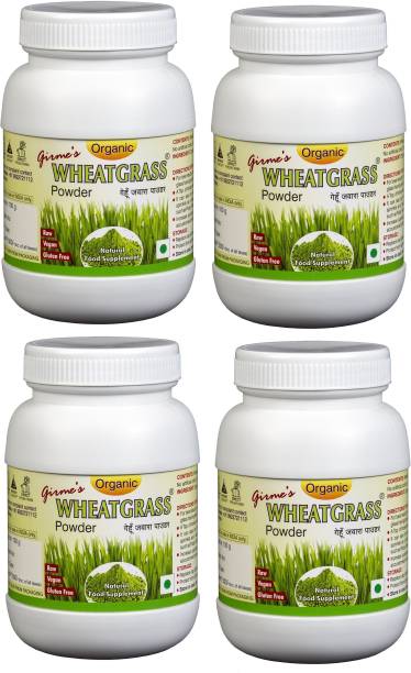 Girme's Wheatgrass Powder - Bottle Pack of 4