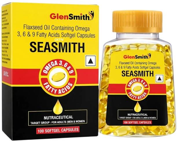 OXTIV Seasmith Flaxseed Oil Omega 3 6 9 Fatty Acids Skin Heart Bone Joint Health