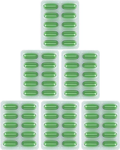 Wellpace Vitamin E-400 (Pack of 60 Capsules) Face Hair Pimple Glowing Skin & hair care
