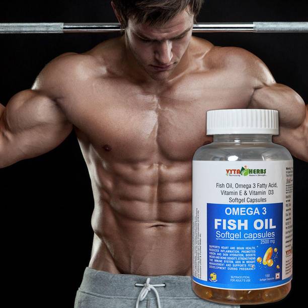 Vyta Herbs 4x Strength Omega 3 Fish Oil Softgels
