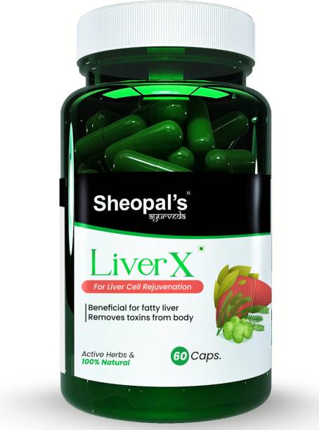 Sheopals Liver X | Liver Detox Supplement | Protection Against Fatty Liver |