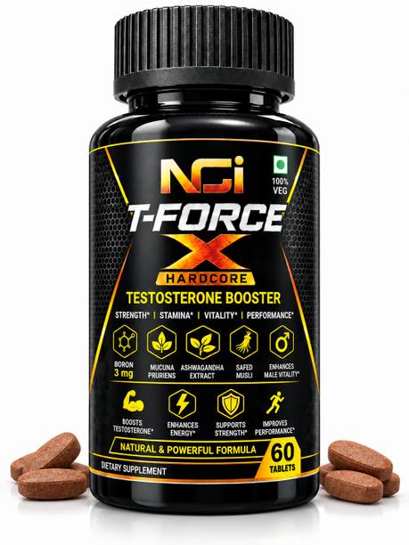 Nutra Cure India private limited Natural Steriod Hardcore Testosterone Booster with Boron
