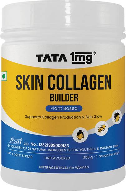 TATA 1mg Skin Collagen Builder | Plant-Based Collagen Supplement for Skin & Glow