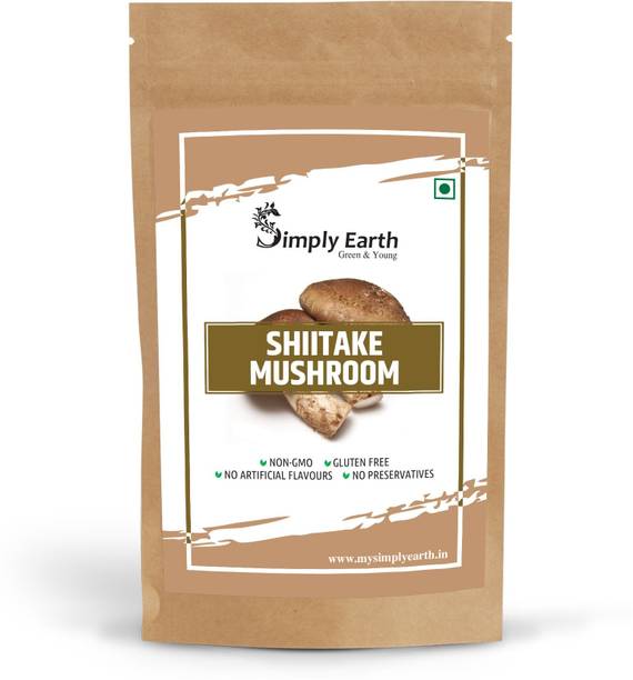 Simply earth Shiitake Mushroom Extract Powder Supports Healthy Cholesterol 100GM