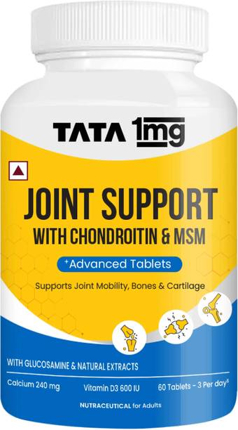 TATA 1mg Joint Support Advanced Tablet with Glucosamine, MSM, & Chondroitin (Non-Veg)