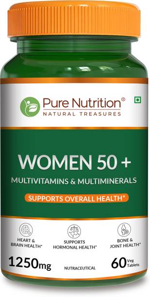 Pure Nutrition Women 50+ Multivitamins & Multiminerals | Vitamins, Minerals