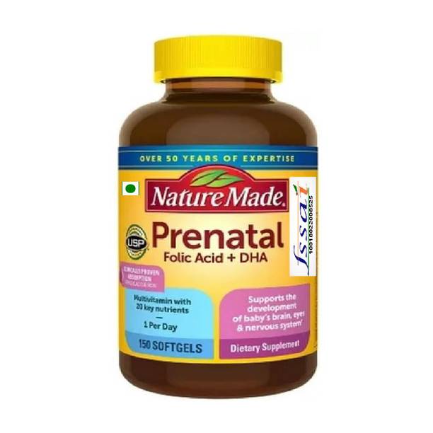 Nature Made Prenatal Folic Acid +DHA
